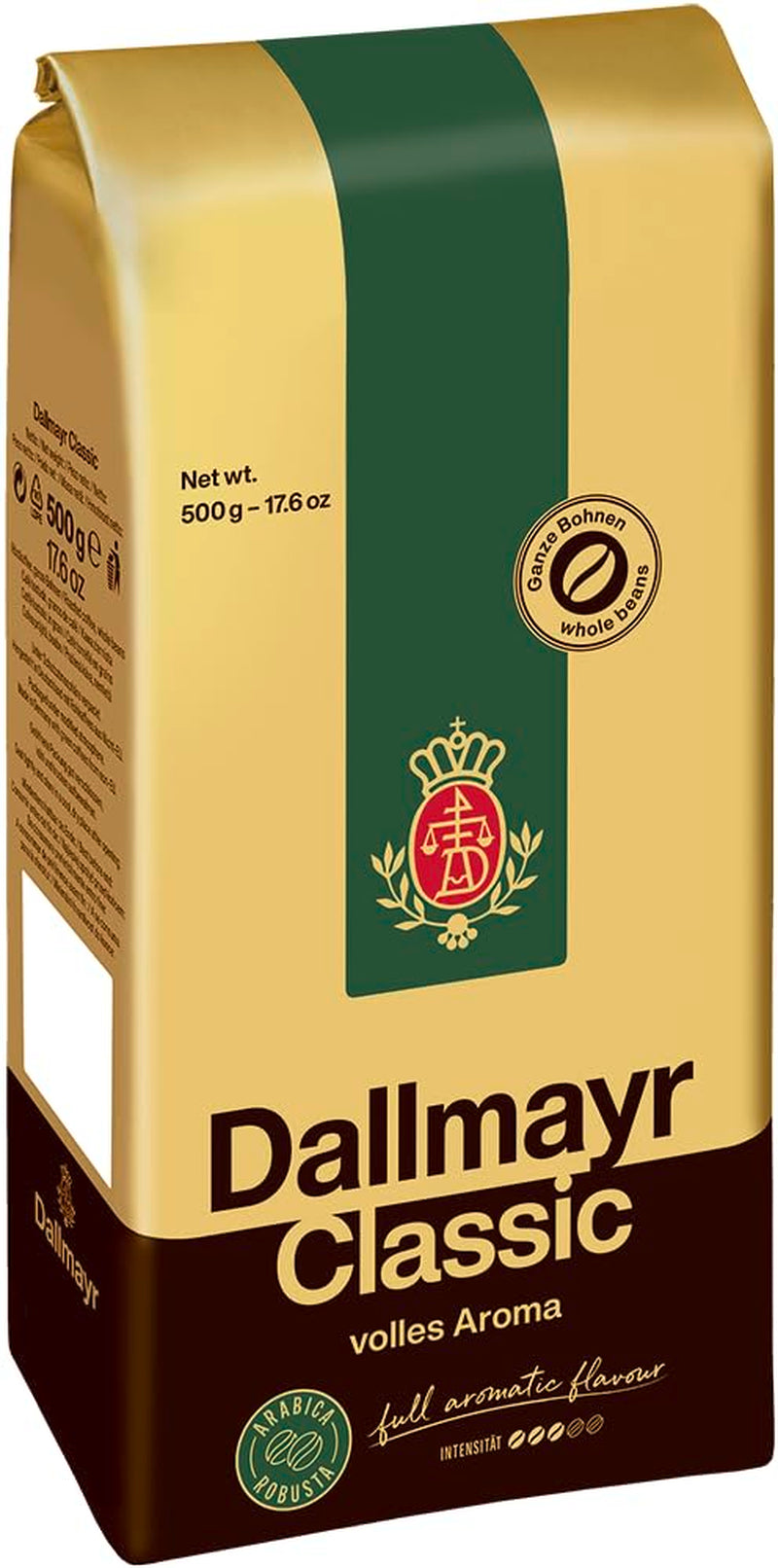 500g klassische ganze Bohnen