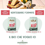 Bio-Penne-Rigate-Nudeln N.91 – 500 g mit Dinkelmehl, Linsenmehl und Quinoa-Mehl – ​​reich an Proteinen, Ballaststoff- und Proteinquelle