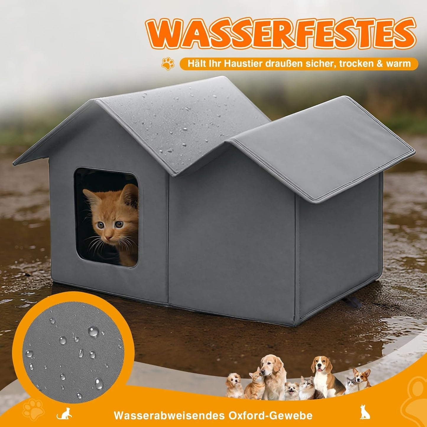 Decken und Möbel, Haustiere, Höhlen und Häuser, Katzen, Betten für Katzen, Katzenbetten, Matratzen