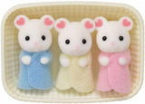 Sylvanian Families L5337 Marshmallow-Maus-Drillinge – Puppenhausfiguren Naty Shop Dolls