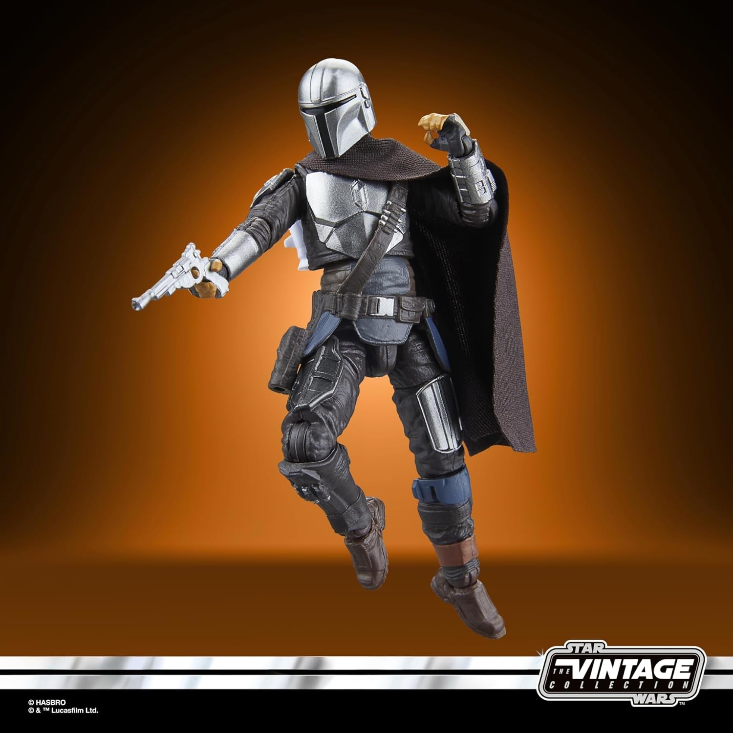 Star Wars Vintage Collection The Mandalorian (Imperial Base) The Mandalorian Action Figure 9,5 cm große Actionfiguren Naty Shop