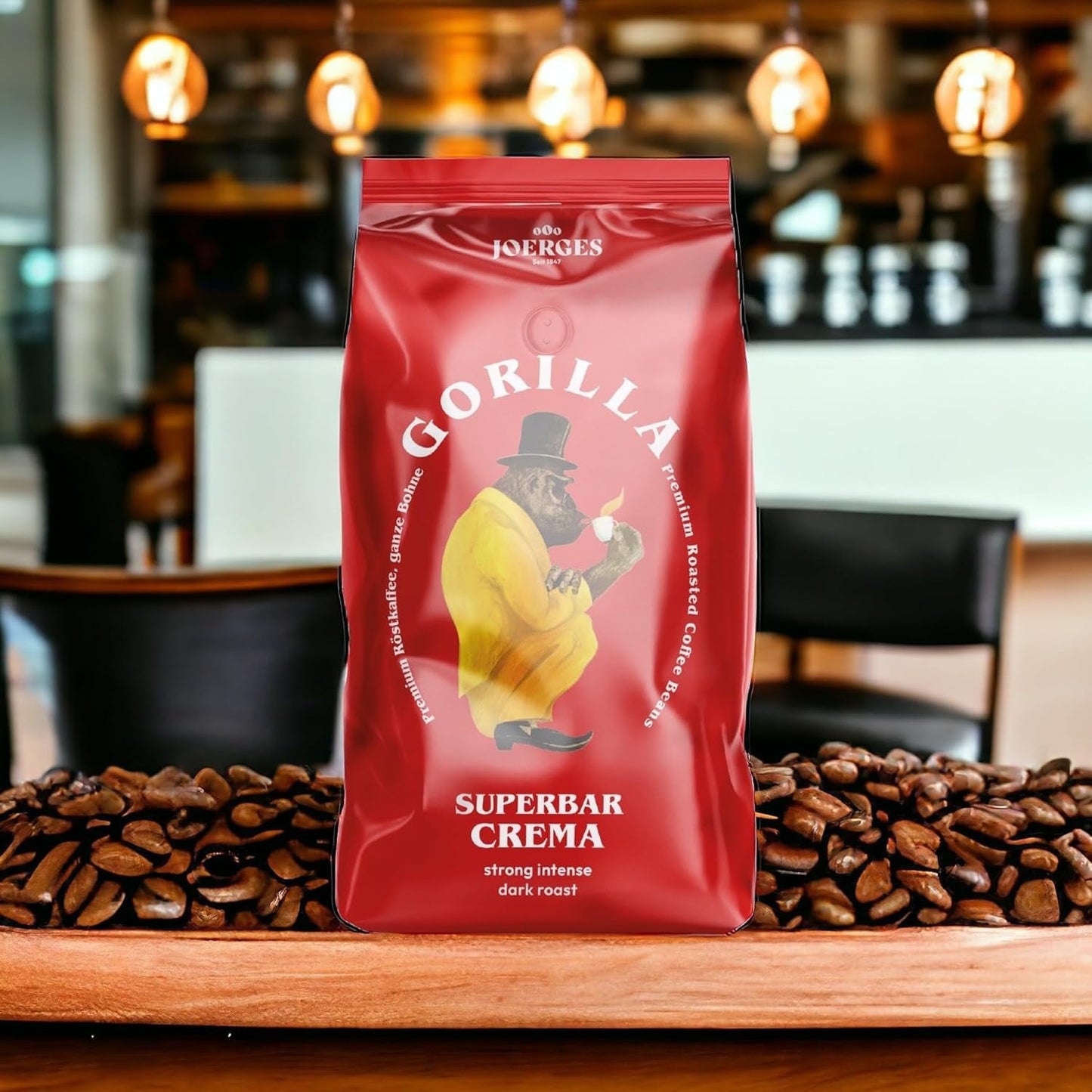 Gorilla Espresso Super Bar Cream 12 x 1 kg, Kaffeebohnen
