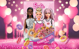 Barbie Rainbow Loops Müsli, bunte Ringe aus Weizen, Hafer und Mais mit Fruchtgeschmack für das perfekte Frühstück, 1 Packung (1 x 350g)