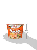 Nong Shim Instant-Nudeln mit Garnelen, große Schüssel – koreanische Ramen-Suppe – schnelle Zubereitung – 115 g (1 Packung)