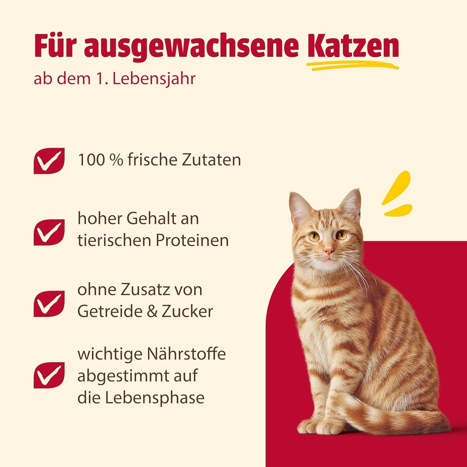 animonda Carny Adult Savory Variety (12 x 400 g), Nassfutter für ausgewachsene Katzen, Nassfutter mit 100 % Frischfleischzutaten, getreidefrei und zuckerfrei