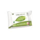 Organyc Feuchte Intimtücher, hergestellt aus 100 % zertifizierter Bio-Baumwolle – 4 Packungen mit 20 Tüchern (insgesamt 80 Tücher)