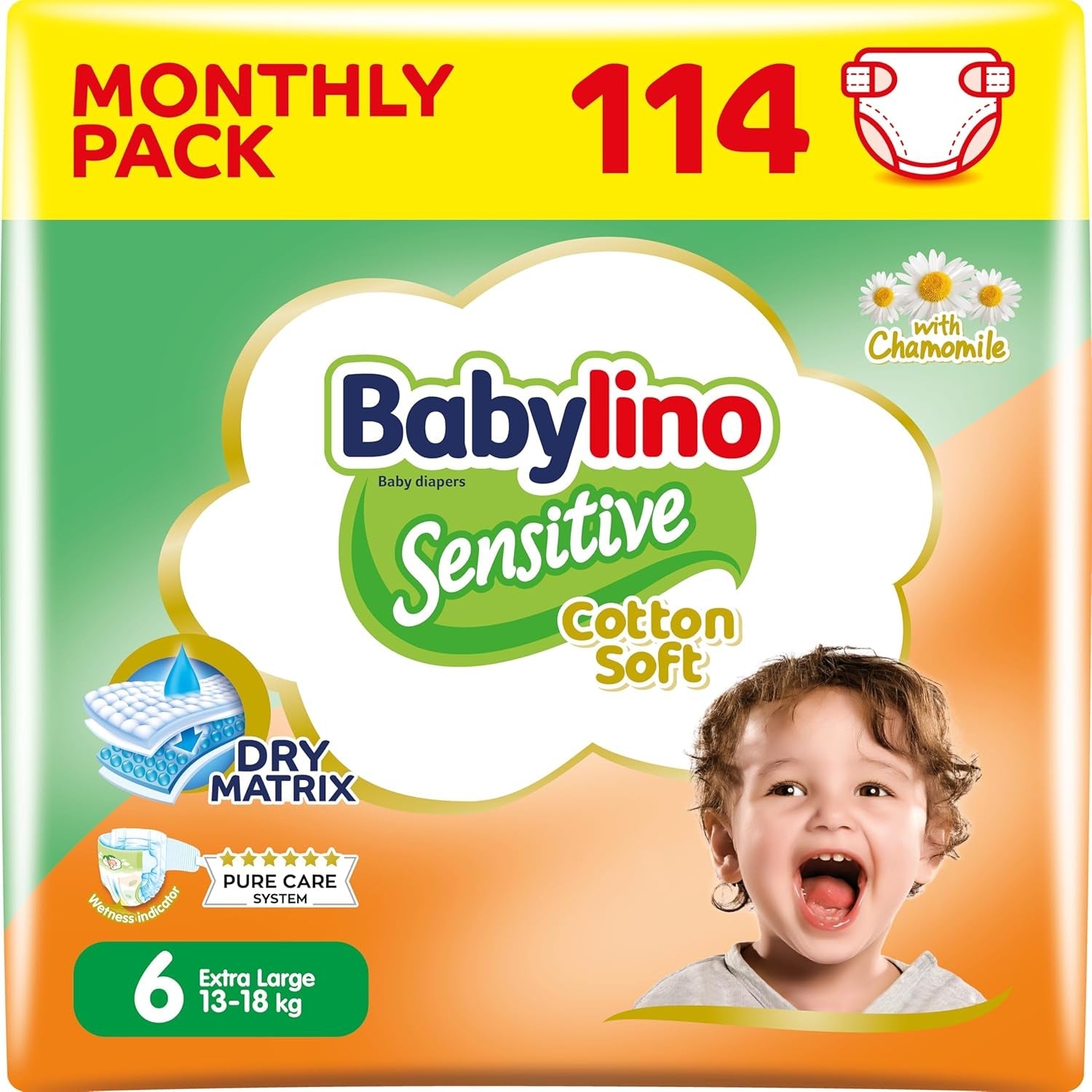 Babywindeln Sensitive Größe 4, Maxi (8-13 kg), 20 Stück