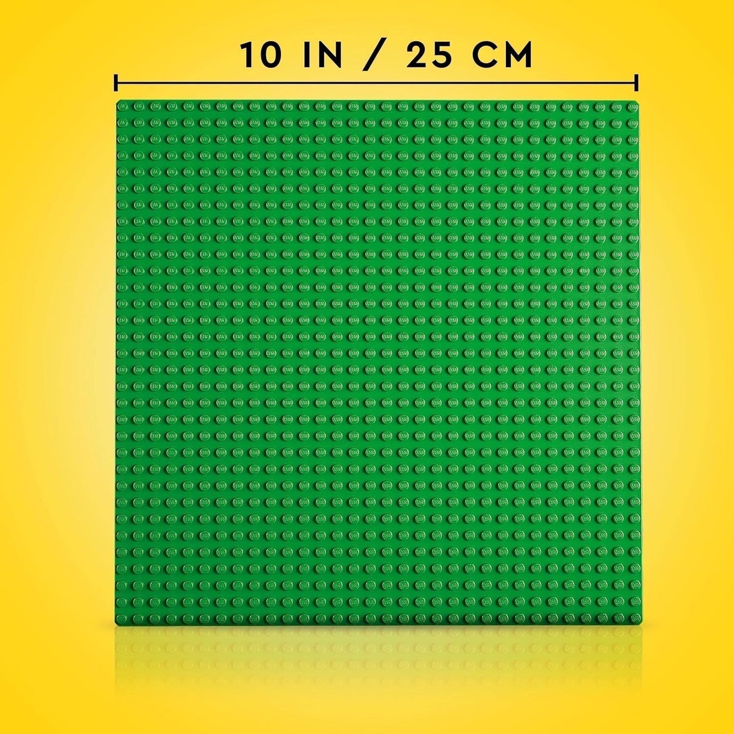 LEGO 11023 Grüne klassische Bauplatte, quadratische Grundplatte mit 32X32 Aussparungen als Basis für Bau- und andere LEGO-Sets. Bausets Besuchen Sie den LEGO-Store