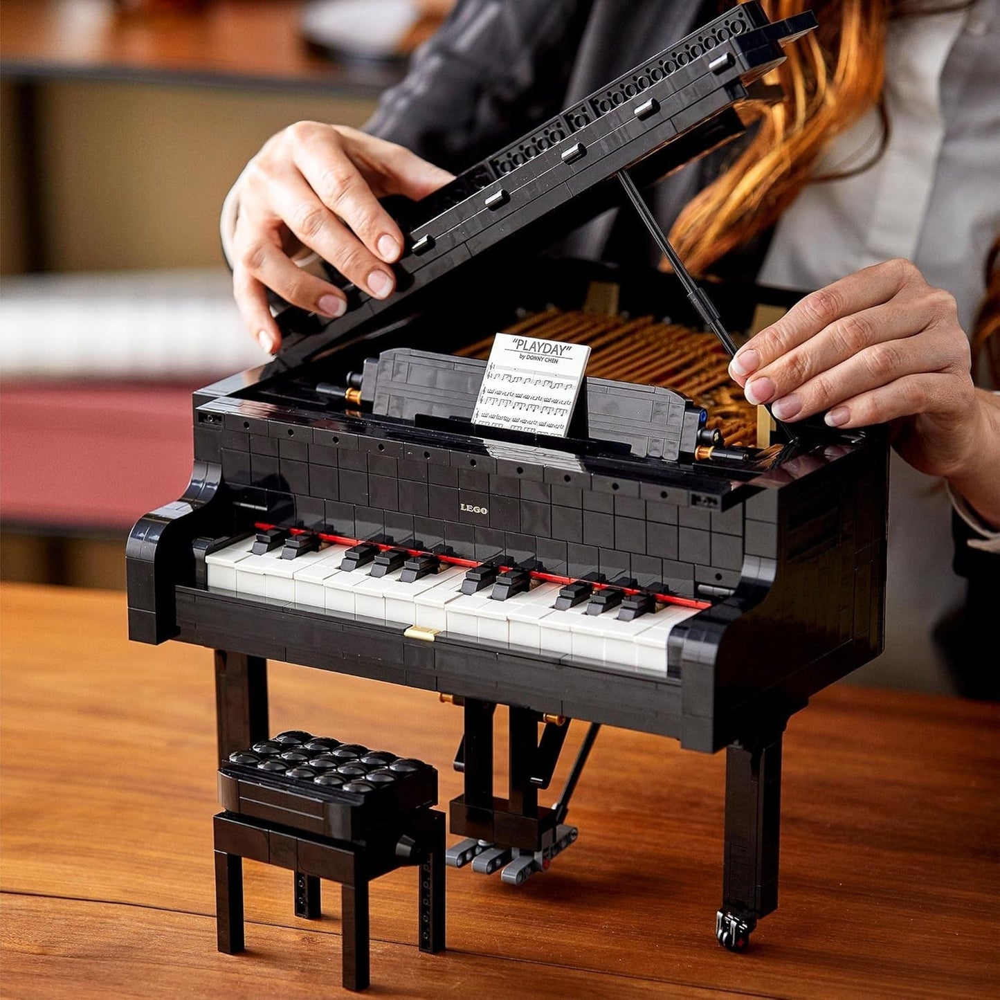 LEGO Ideas Konzertflügel (21323); Baukasten; Ihr eigenes Konzertklavier; Tolles Modellbauprojekt für den talentierten Pianisten, Musiker, Musikliebhaber oder Bastler (3.662 Teile). Bausätze Besuchen Sie den LEGO-Store