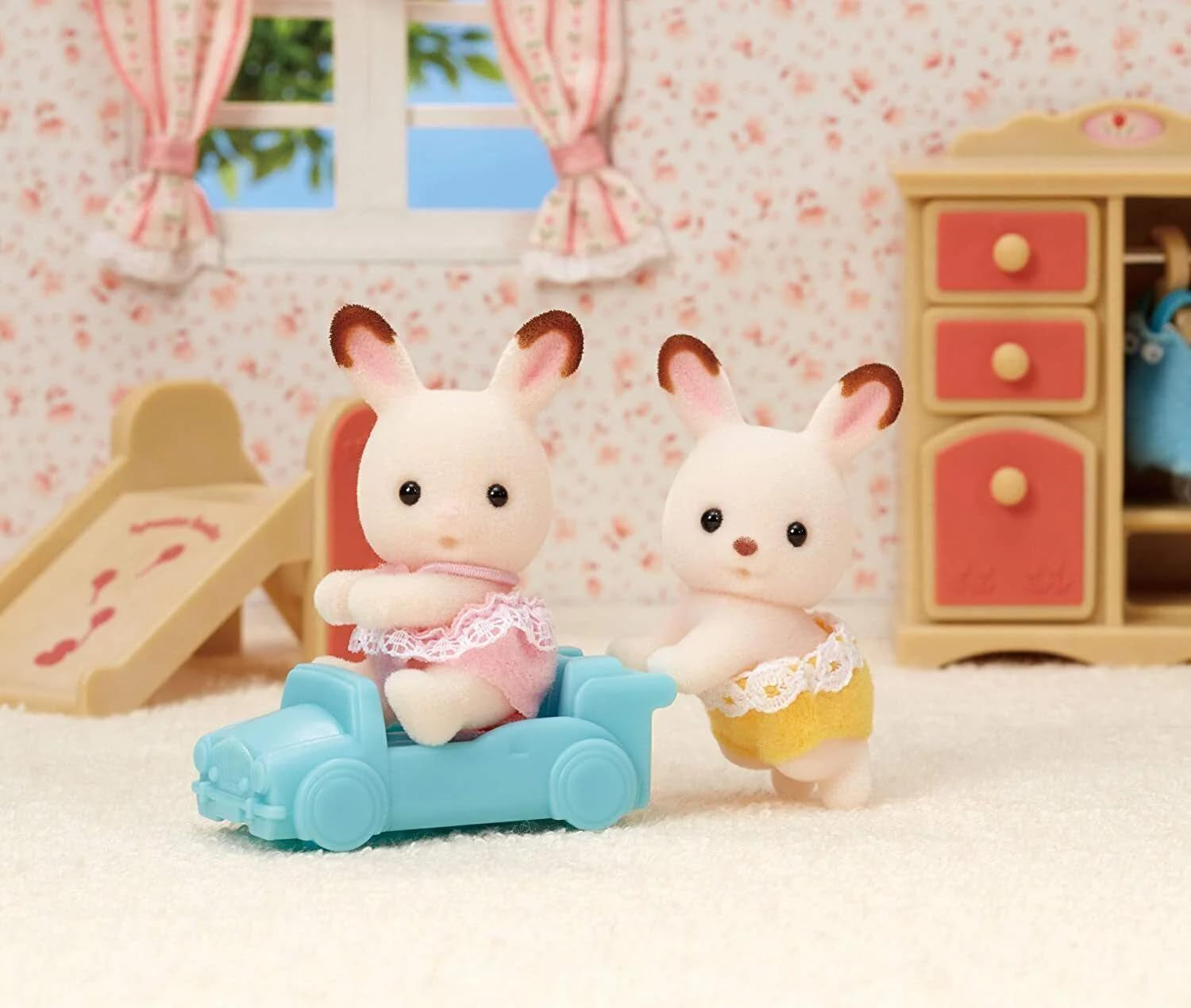 Sylvanian Families L5420 Schokoladenhasen-Zwillinge – Naty Shop Dolls Puppenhausfiguren