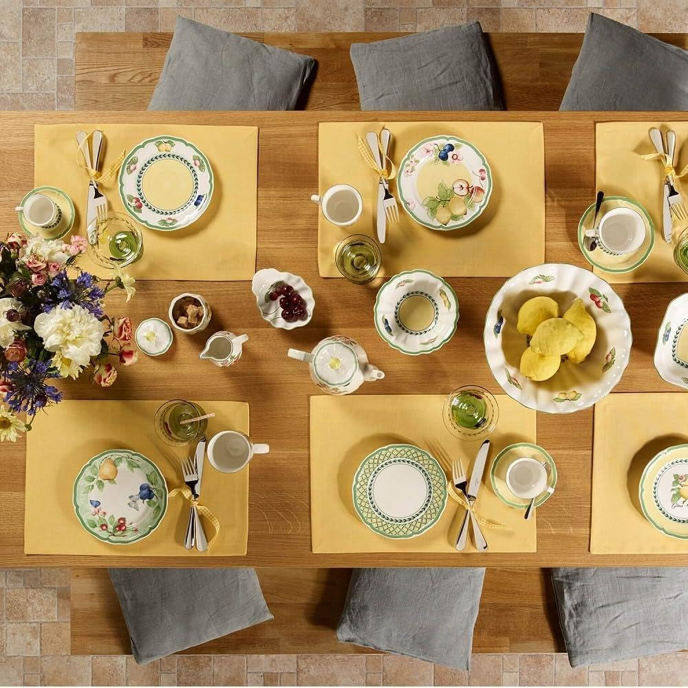 Villeroy & Boch French Garden Fleurence Teekanne, Premium Porzellan, weiß/multicolor 10-2281-0930 0,20 L