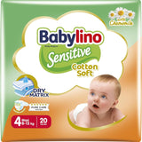 Babywindeln Sensitive Größe 4, Maxi (8-13 kg), 20 Stück