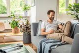 LECHUZA TRENDCOVER 23 Naturkork dunkel 14181