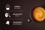 Café Royal Lungo Forte – Nespresso®-kompatible Kaffeekapseln, 100 % Arabica, würzig, dunkle Röstung, Intensität 8/12, Rainforest Alliance, 36 Kapseln