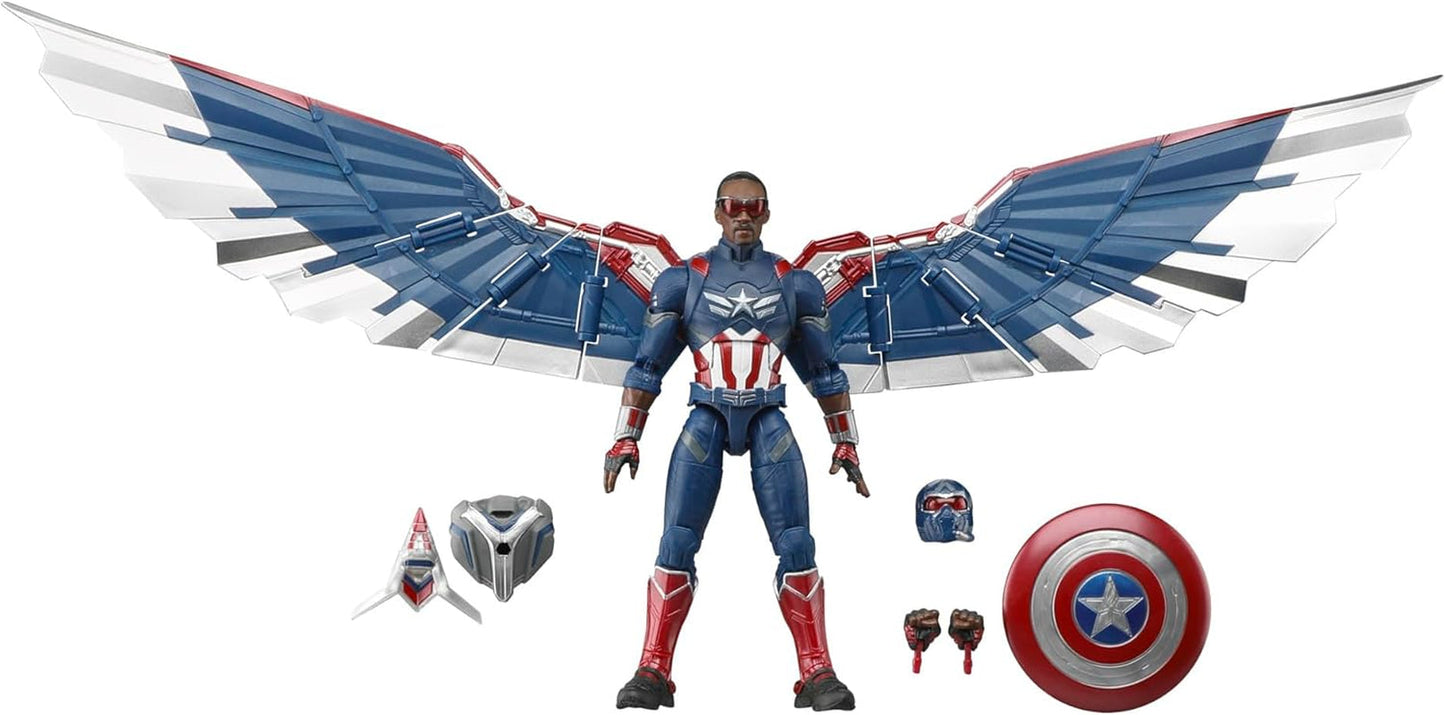 Marvel Legends Series Red Hulk Actionfigur (Maßstab: 15 cm) für Captain America: Brave New World Actionfiguren Naty Shop Captain America