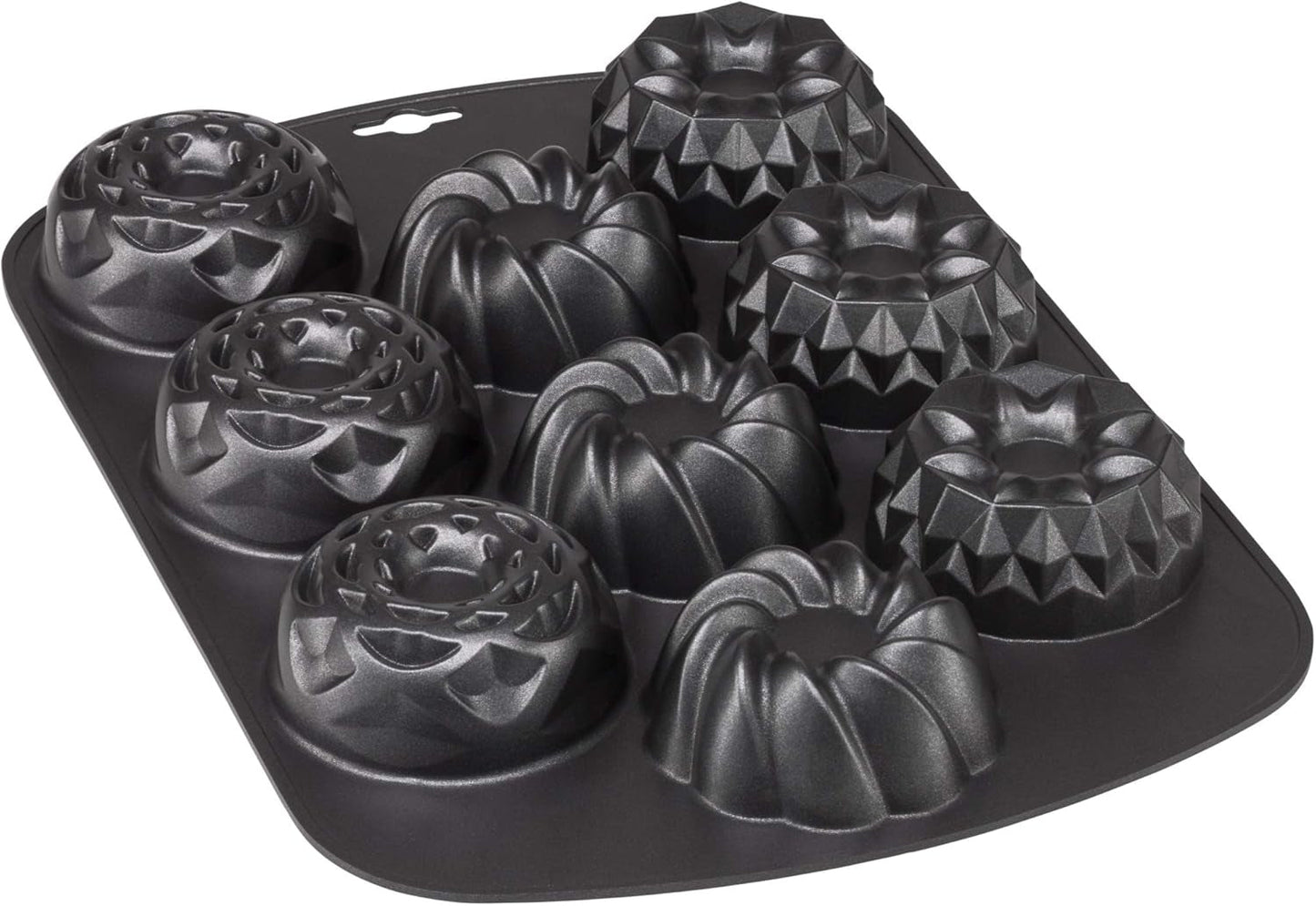 Backform für 9 Muffins Gugelhupf Original Kaiser Inspiration, 38 x 27 cm, antihaftbeschichtet Naty Shop