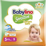 Windeln für empfindliche Babys, Größe 7, extra groß plus (+15 kg), 14 Stück