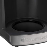 Russell Hobbs Kaffeemaschine mit Mahlwerk und Thermokaraffe [Digitaler Timer, Duschkopf für optimale Extraktion und Aroma] Grind&Brew (1–10 Tassen, 3 Mahlgradeinstellungen) Filterkaffeemaschine 25620-56