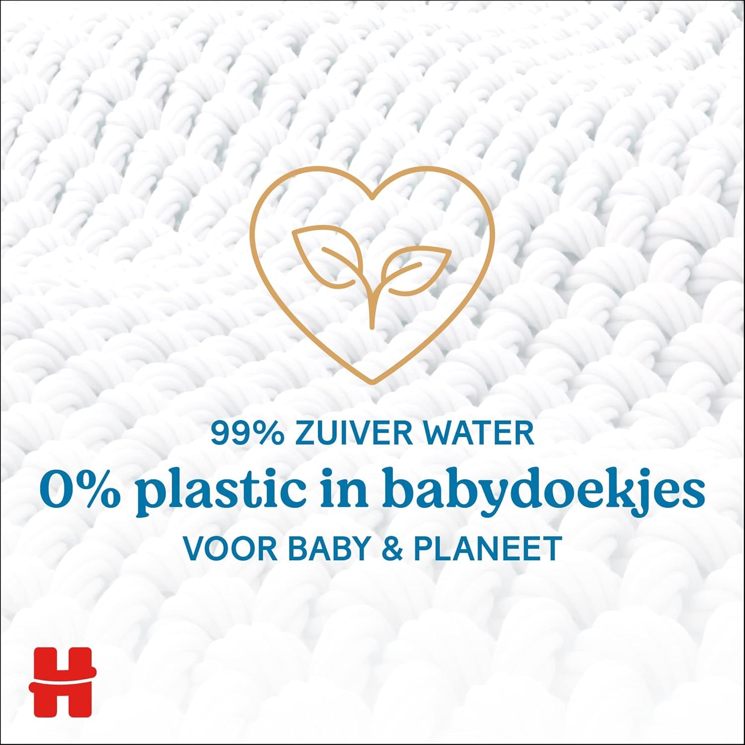Huggies natürlich biologisch abbaubare Feuchttücher für empfindliche Babys, 8 x 48 Tücher, Großpackung