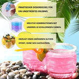 Kicofood, essbarer Glitzer, 5 Gramm, verschiedene Farben Glitter Naty Shop