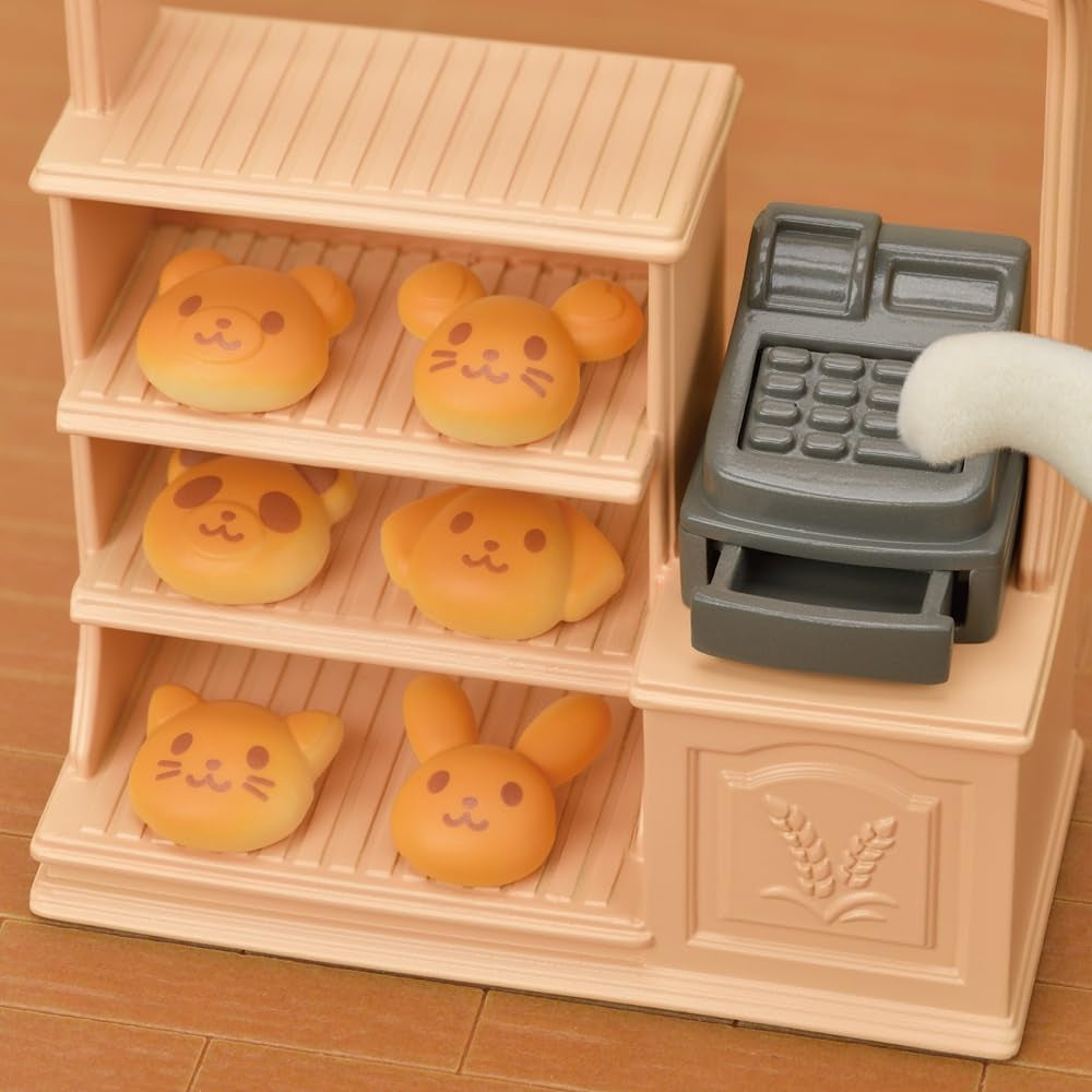 Sylvanian Families 5536 Puppenhaus-Bäckerei-Set – Puppenhaus-Spielset