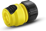 Kärcher Schlauchkupplung 2.645-194.0 (Universal Plus, mit Aqua Stop) schwarz, klein
