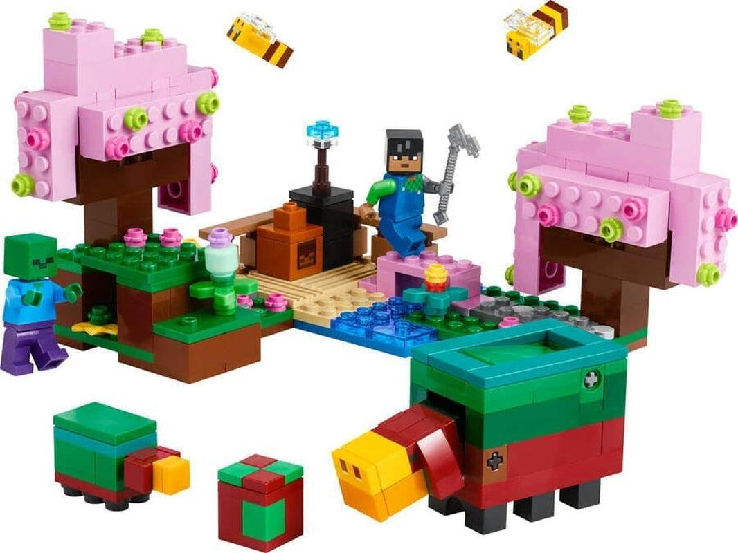 LEGO Minecraft Kirschblüten-Obstgarten-Spielzeuggarten zum Erkunden mit Sunny, Sniffer, Zombie und Bienen Gamer-Geschenk für Jungen und Mädchen ab 8 Jahren 21260 Bausets Beuche den LEGO-Store