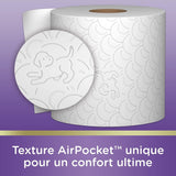 Gepolstertes Toilettenpapier (12 Packungen à 7 Rollen) – weich und bequem – umweltfreundlich – langlebig