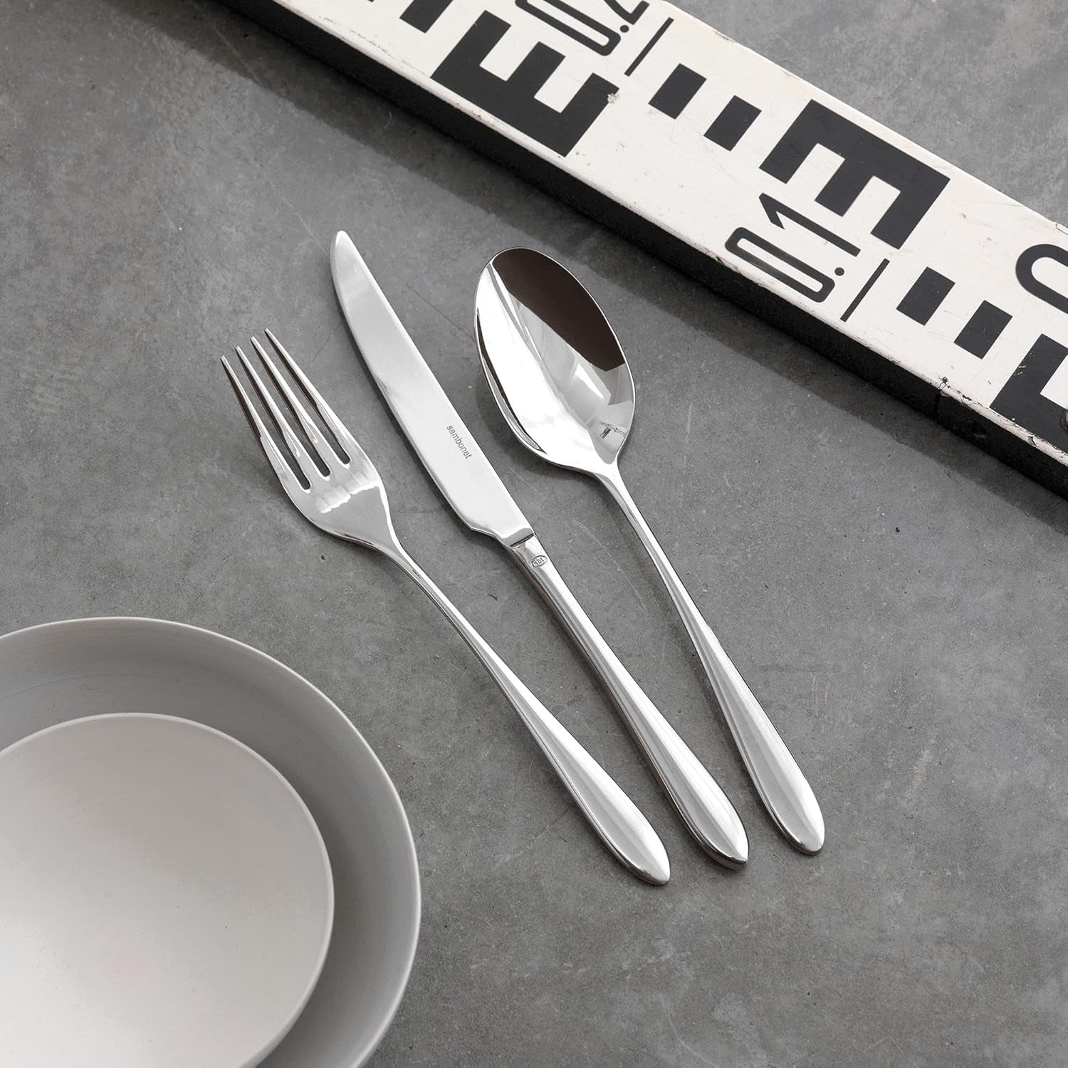 Sambonet 52515-83 Dream Monoblock-Geschirrset, 36-teilig Kitchen Naty Shop