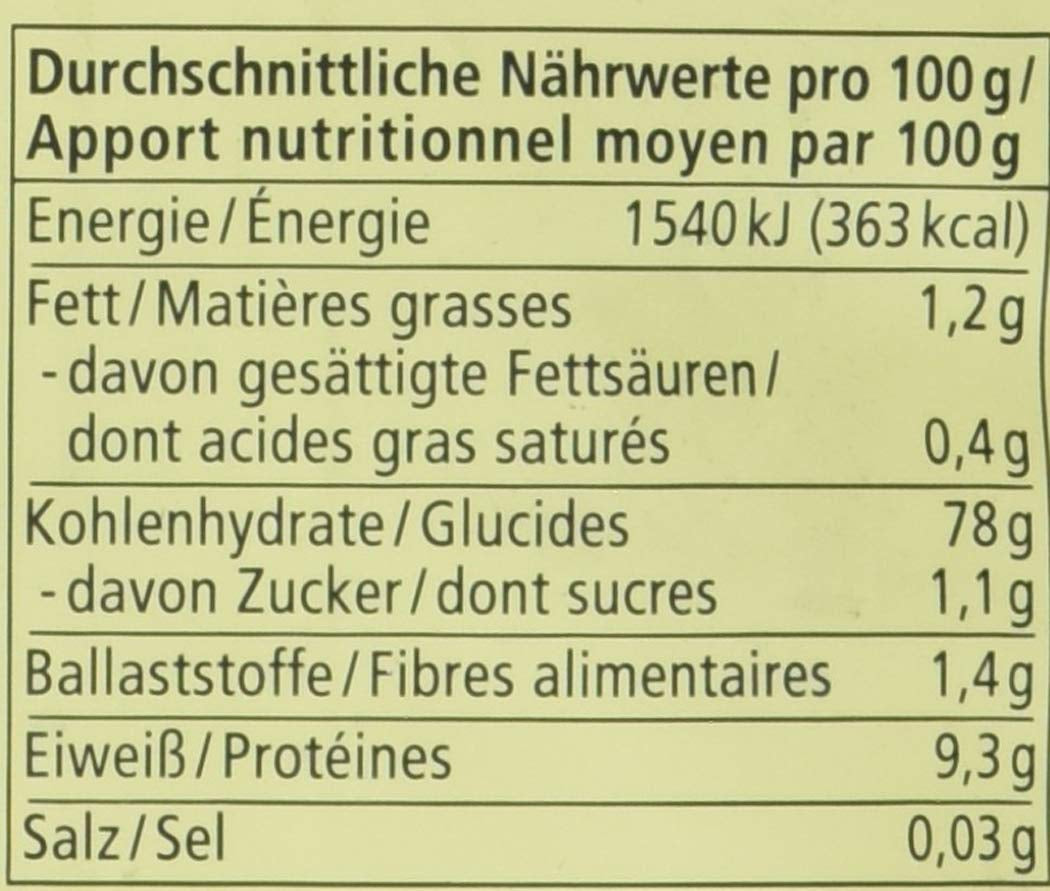 Bio-weißer Basmatireis aus dem Himalaya, 1 kg