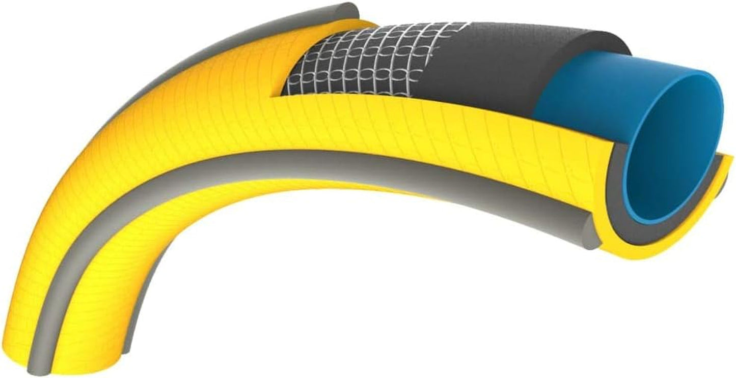 HOZELOCK - Tricoflex Ultraflex Schlauch Ø 12,5 mm (1/2") 10 M: Wetterfester, verdrehsicherer und verdrehsicherer flexibler Gartenschlauch aus 40 % recyceltem PVC [117000]