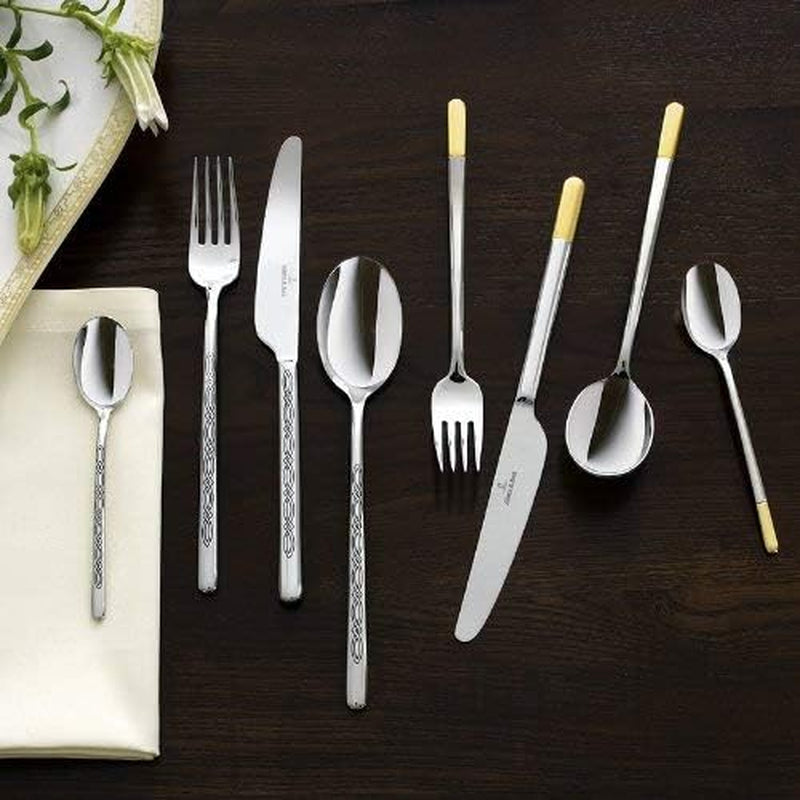 Villeroy & Boch - Ella Besteck teilvergoldet Gold, 30 Teile, 6 Personen, spülmaschinenfest, Edelstahl Kitchen Naty Shop