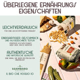 Bio-Spaghetti-Nudeln Nr. 5 - 500 g Khorasan-Weizen – uralter Weizen, reich an Proteinen, 100 % in Italien angebaut – vielseitig in der Küche und reich an Nährstoffen