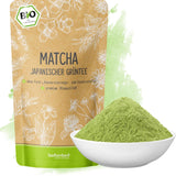 BIO Matcha-Pulver 200 g I Ohne Zusatzstoffe – 100 % natürlich I Hochwertiger japanischer Matcha-Tee I Grüntee-Pulver von