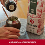 Argentinischer Mate-Tee mit Stielstücken, 1 kg.
