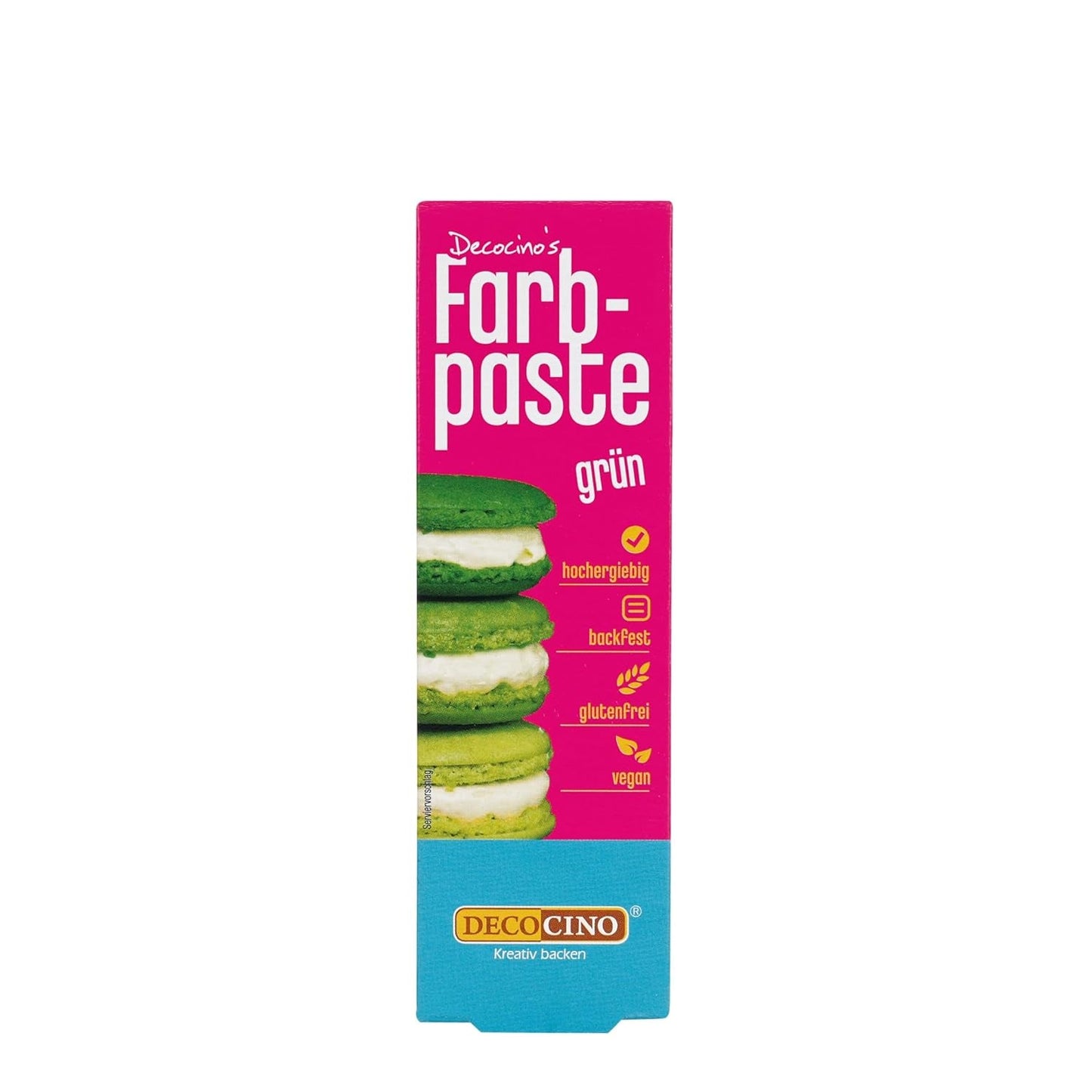 DECOCINO rosa Farbpaste – 20 g – Lebensmittelfarbe, ideal zum Färben von Kuchen, Fondant und Cremes – frei von Azo-Fettsäuren und Gluten