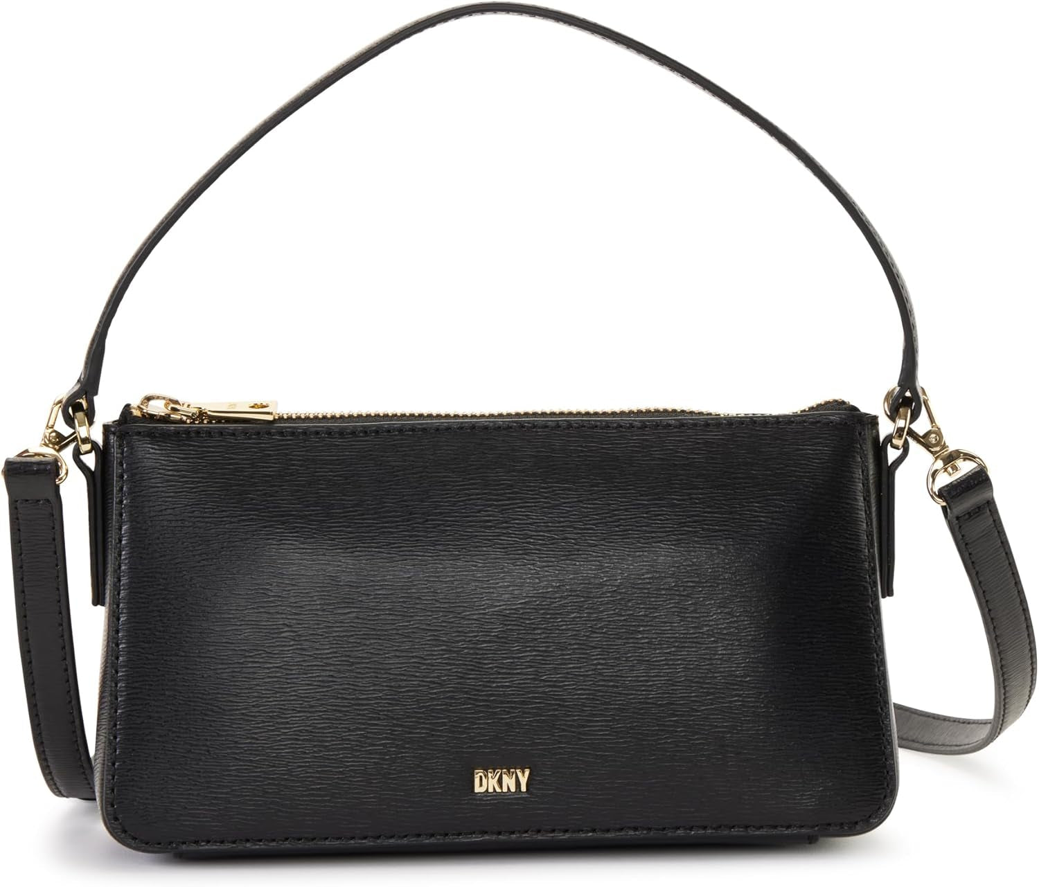 Damen DKNY Bryant Park Tz Demi Umhängetaschen Damen Naty Shop Schwarz / Gold