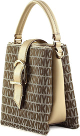 Damen DKNY Feven Umhängetasche, Chino / helles Khaki Taschen Damen Naty Shop