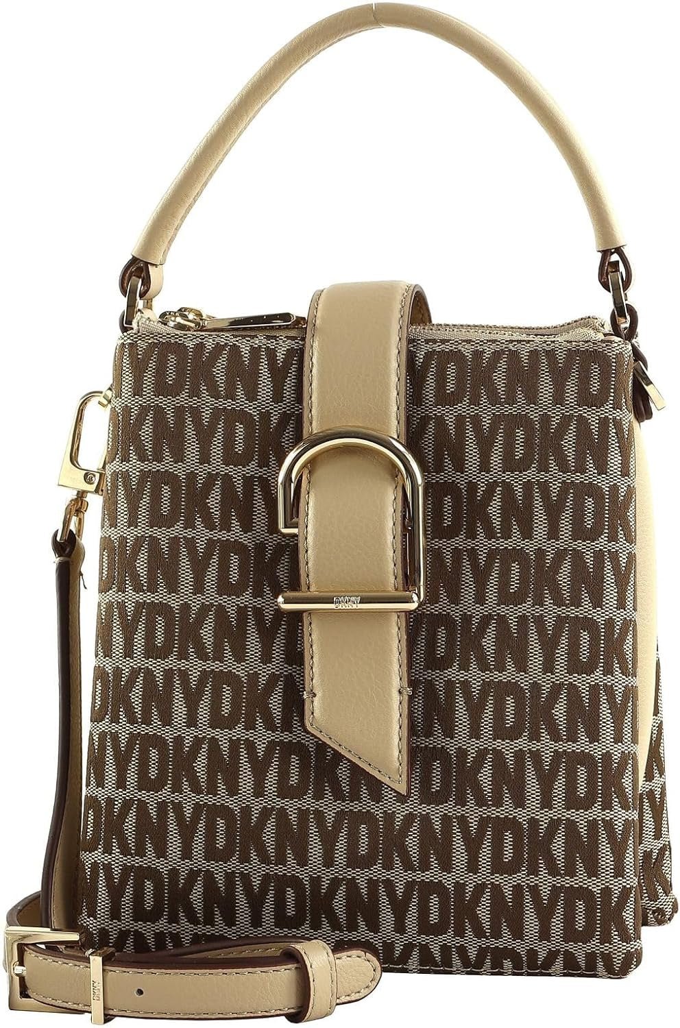 Damen DKNY Feven Umhängetasche, Chino / helles Khaki Taschen Damen Naty Shop Standardtitel