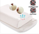 Memory-Schaum-Kissen, Nackenstützkissen, ergonomisches Nackenkissen für verschiedene Schlafpositionen mit abnehmbarem Bezug, orthopädische Halskissen von Naty Shop