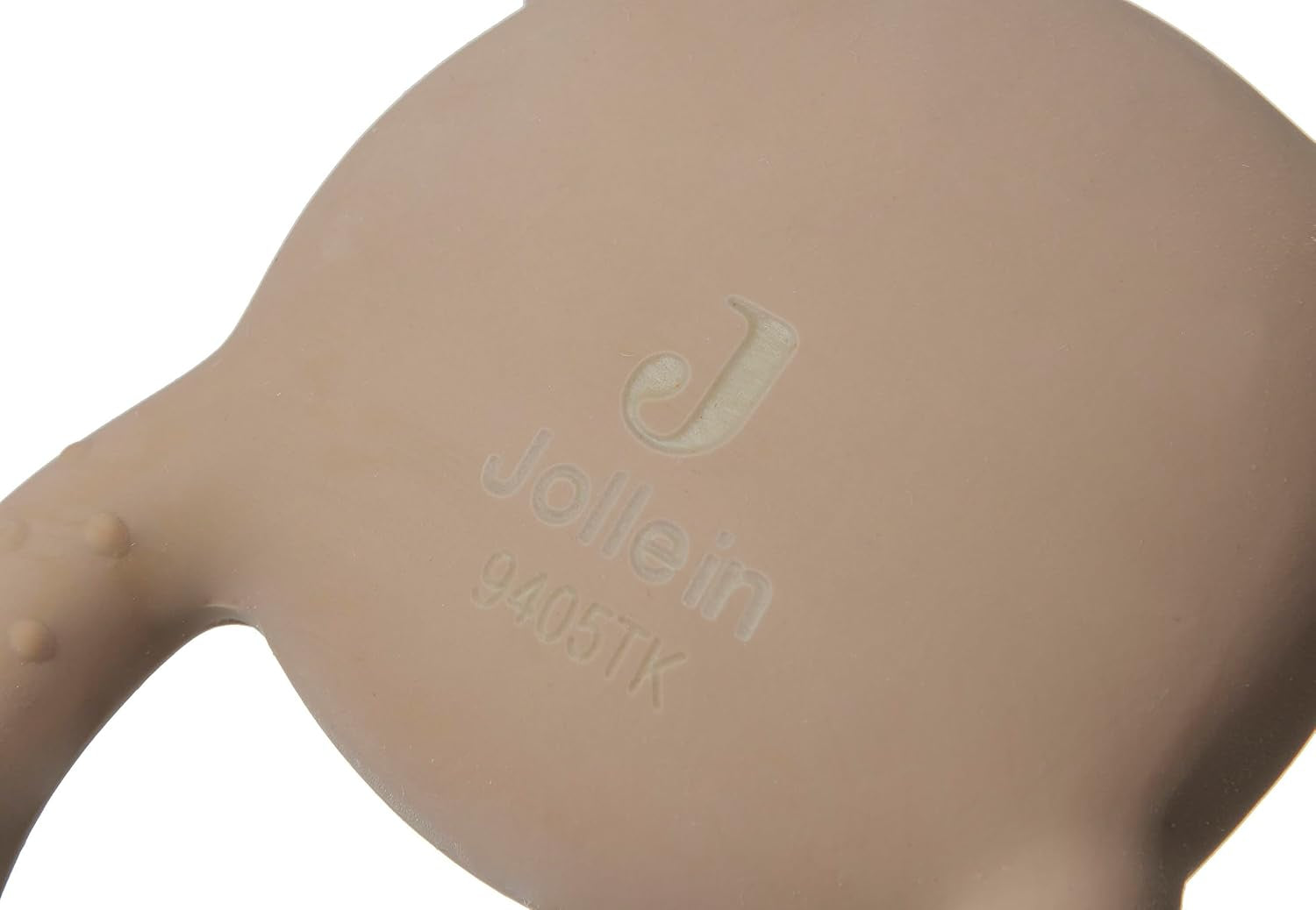 Jollein 101-001-67008 Beißring aus Naturkautschuk, Teddybär, Keks