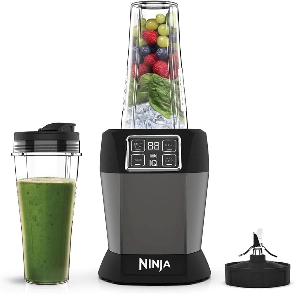 Küchenmaschine Auto-IQ-Technologie Ninja BN650EU, 850 W, 2,1 l, schwarzer Naty Shop-Mixer