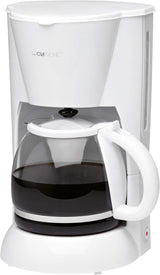 Clatronic® Espressomaschine | Automatische Espressomaschine für 12-14 Tassen (ca. 1,5 Liter) | Espressomaschine mit Filter und Anti-Tropf-System | 900W | Espressor KA 3473 Schwarz