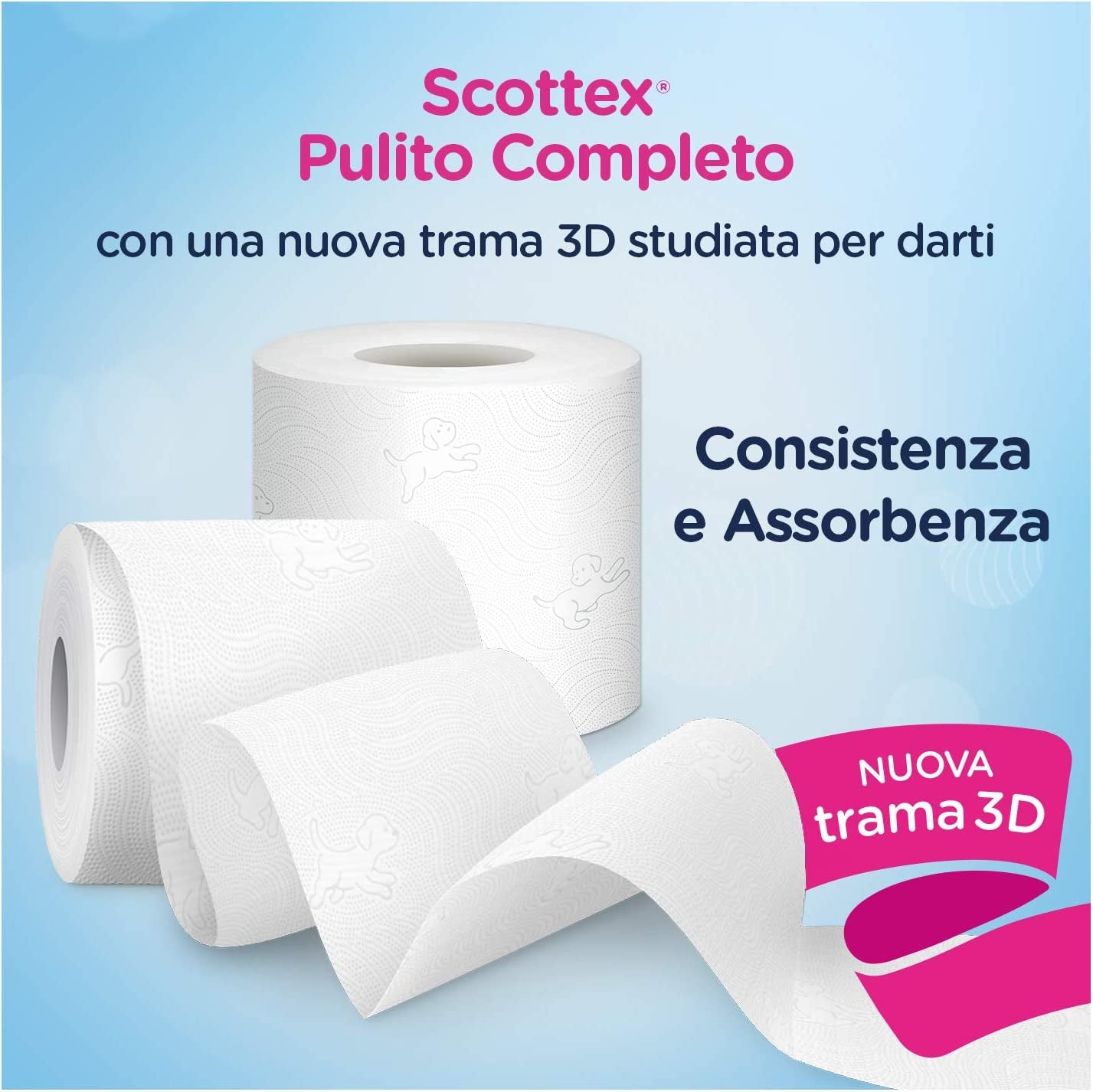 Toilettenpapier, Packung mit 16 Maxirollen - 1830 G | 16 Stück (1er Pack)