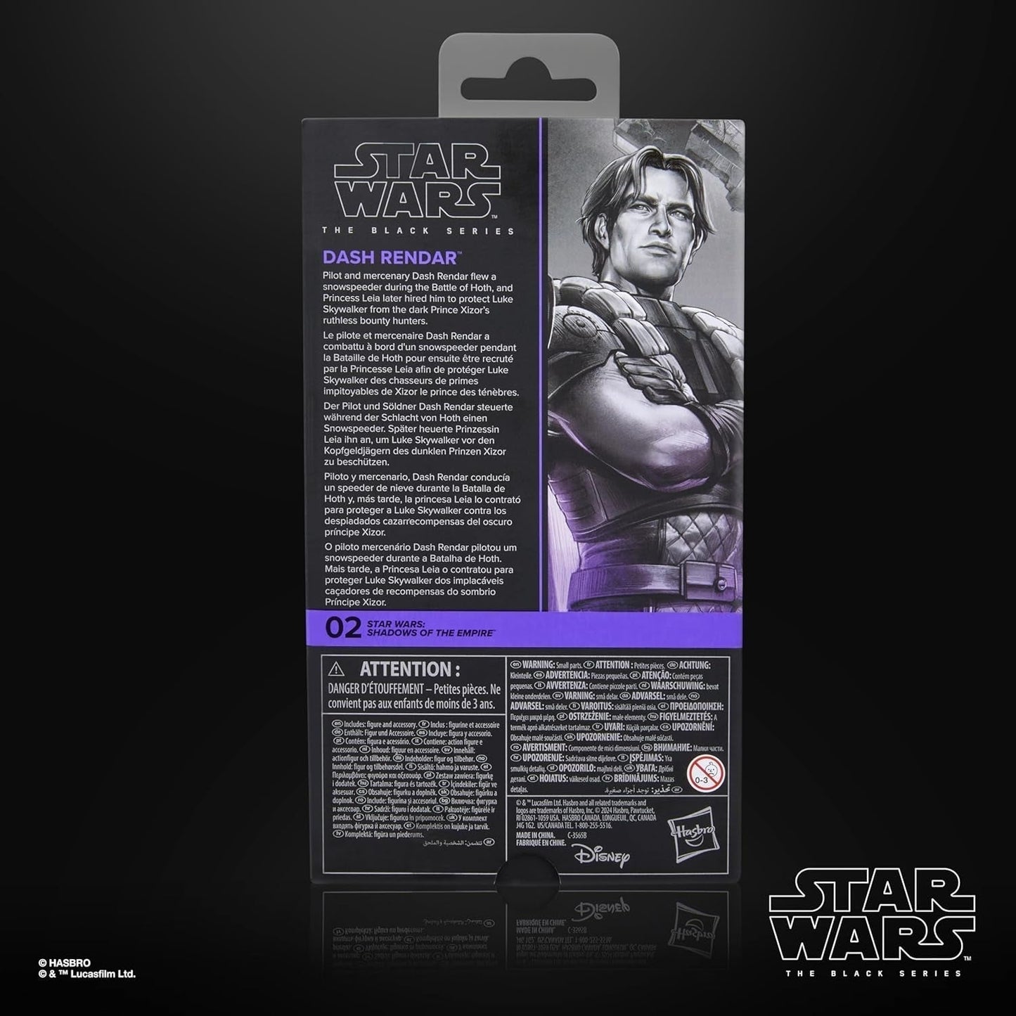 Star Wars Black Series Dash Rendar, Star Wars: Shadows of the Empire Sammelfigur (15 cm) Actionfiguren Naty Shop