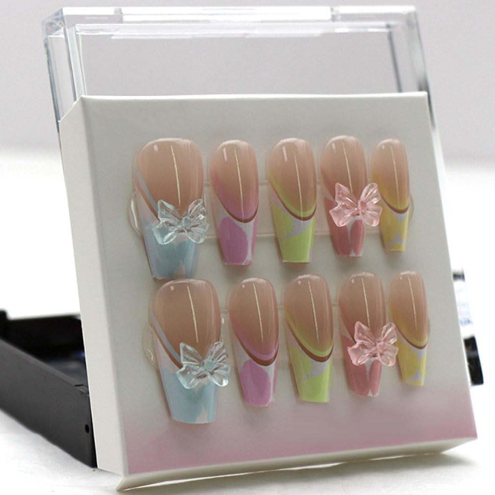 9 Farben französische Nagelaufkleber, französische Nagelaufkleber, selbstklebende Nagelfolie, französische Nägel, Farbverlaufsaufkleber, französische Nagelaufkleber, Nagelkunst, Nageldesign-Aufkleber, Nagelzubehör