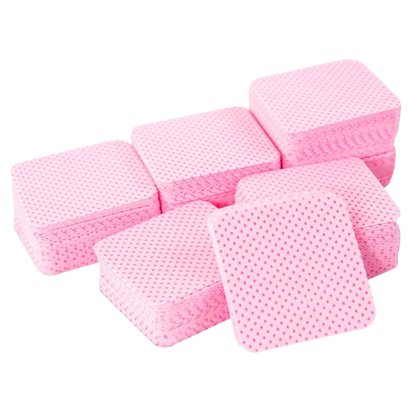 Qufiiry 300 Stück Fusselfreie Nageltücher, Lint Free Nail Wipes, Fusselfreie Nagel Wattepads, Nagel Wischtücher Für Cleaner Gelnägel Nagellackentferner Wattepads Nail Wipes Pads