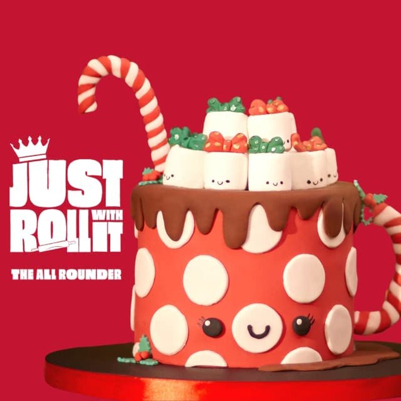 Schwarzer Fondant 1 kg – fertig zum Ausrollen, perfekt zum Bedecken und Dekorieren von Kuchen, Cupcakes und Keksen – schwarz – 1 kg Zuckerpaste Naty Shop