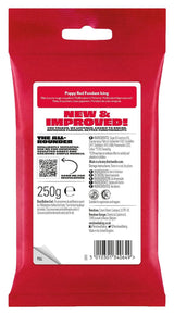 Fondant Poppy Red 250g – Fertig zum Ausrollen, perfekt zum Zuckerguss und Dekorieren von Kuchen, Cupcakes und Keksen – Poppy Red – 250g Zuckerpaste Naty Shop