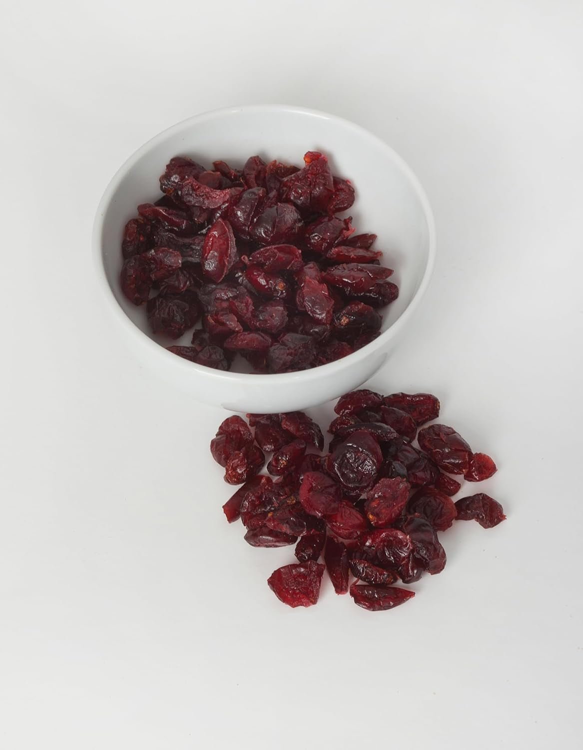 FOOD&WOOD® Ganze getrocknete Cranberries 500g | Getrocknete Preiselbeeren | 1A Qualität | Natürlich süß | ideal als Snack, im Joghurt oder zum Backen | ohne Zuckerzusatz | Trocken | ungeschwefelt. Naty Shop dehydrierte Produkte